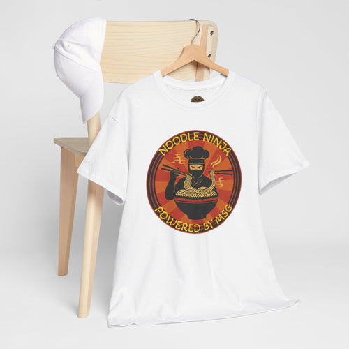 Noodle Ninja T‑Shirt — "Powered by MSG" Ramen Lover T-Shirt