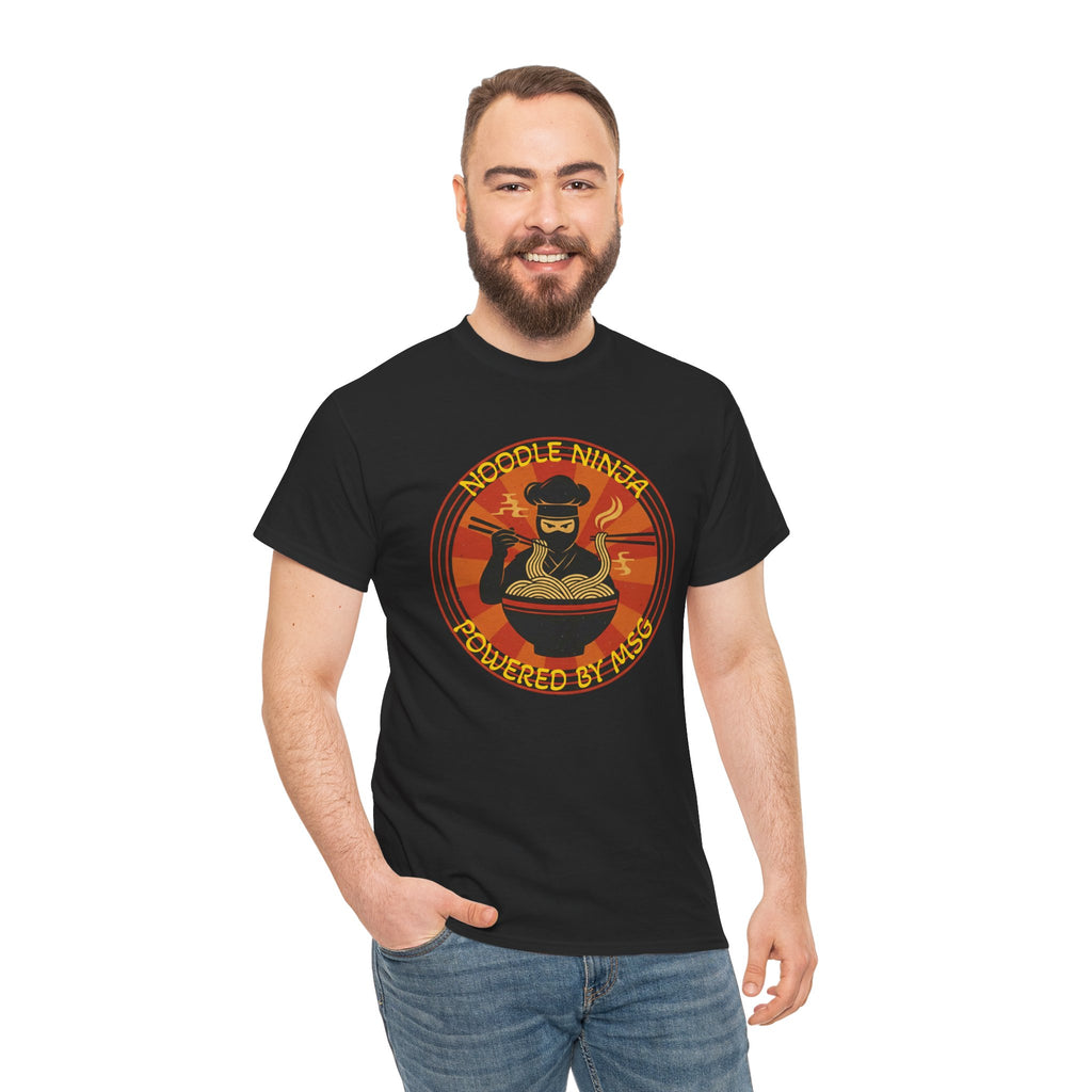 Noodle Ninja T‑Shirt — "Powered by MSG" Ramen Lover T-Shirt