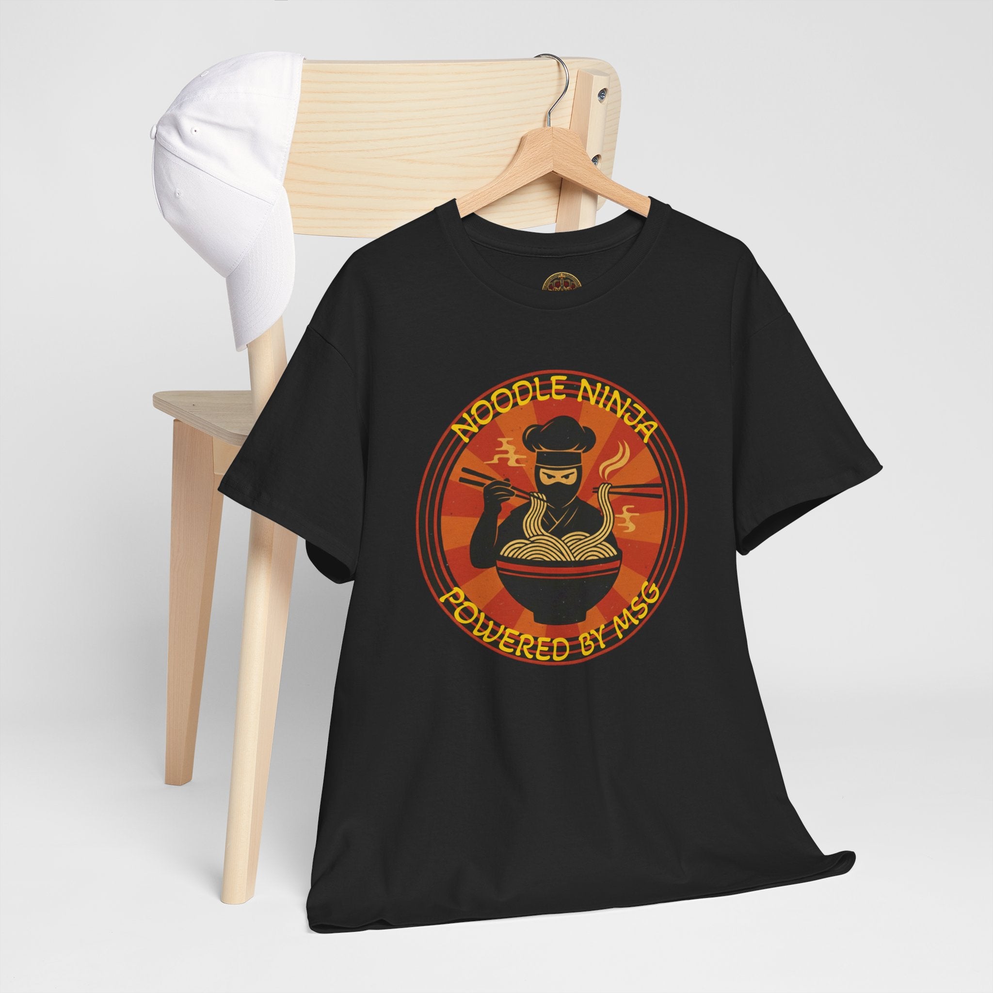 Noodle Ninja T‑Shirt — "Powered by MSG" Ramen Lover T-Shirt